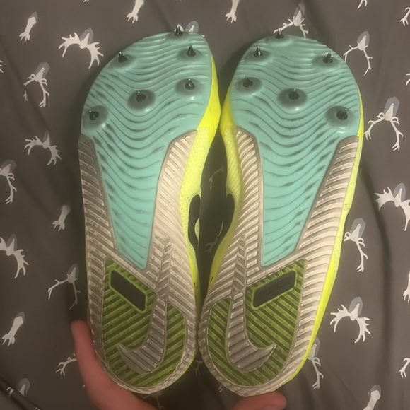 Nike track and field spikes WORN TWICE - Picture 2 of 5